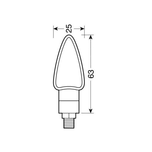 LED мигачи AROW2 BLACK – 90114 - Image 3