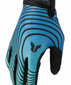 Mотокрос ръкавици THOR LAUNCHMODE IDENTITY TEAL/BLACK